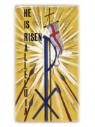 Easter Holycard: He Is Risen Alleluia (each)