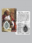 Window Charm Prayer Card: Pope Benedict XVI
