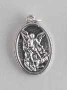 Silver Oxide Medal: St Michael Archangel