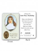 Laminated Prayer Card: St Mary MacKillop - each