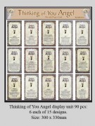 Bulk Buy: Display Stand Thinking of You Angel: 90 pieces