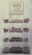 Bulk Buy: Pocket Token Display 32 Compartments - 384 pieces