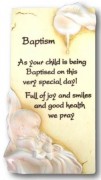 Art in Stone Plaque: Baptism