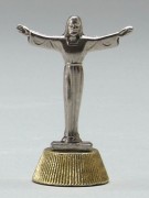 Magnetic Metal Statuettes:  RISEN CHRIST