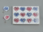 HEARTSHAPE ROSARY SET- 6MM