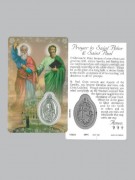 Window Charm Prayer Card: Sts Peter & Paul