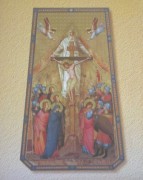 10 x 8 Print: Trinity Crucifix Rectangle Plaque