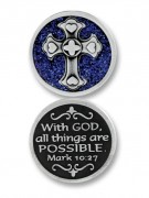 Glitter Coin: With God