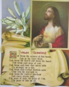 10 x 8 Print: House Blessing with Sacred Heart