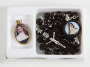 Boxed Rosary & Medal Set: Mary MacKillop