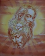 10 x 8 Print: Holy Trinity Sketching