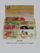 Window Charm Prayer Card: 48 Card Set