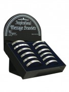 Bulk Buy: Bangle / Bracelet: Engraved Pewter 36pieces