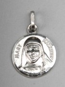Sterling Silver Round Medal: St Mary MacKillop