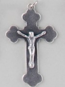 Chain Size: CRUCIFIX SILVER#1 - 40MM