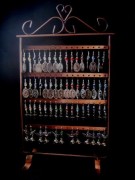 Earring Bulk Display: 30 Pairs: Saints, Crucifix, Angels