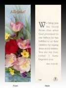 Easter Bookmark: Alleluia