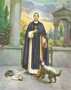 10 x 8 Print: St Martin de Porres